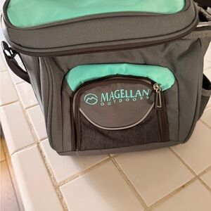 Magellan Outdoors Teal and Charcoal Cooler Bag